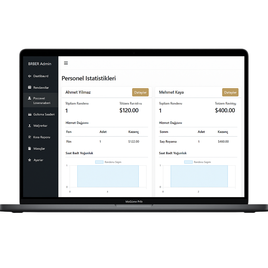 Personel İstatistikleri Ekranı